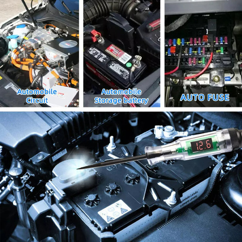 2 Unidades Chave Teste Polaridade Automotiva 6v, 12v, - Imagem 3