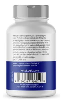 Ketologic Bhb Caps + Vinagre De Cidra (60 Cápsulas) - Suplem - Imagem 5