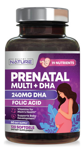 Vitamina B-12/ Construído Pela Natureza/ 120 Cápsulas Blanda