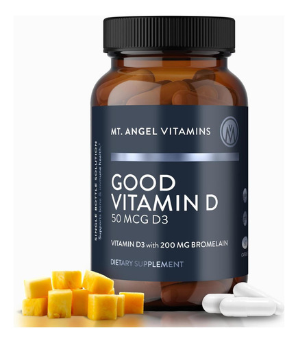 Monte. Angel Vitamins - Boa Vitamina D, 2.000 Ui De Vitamina