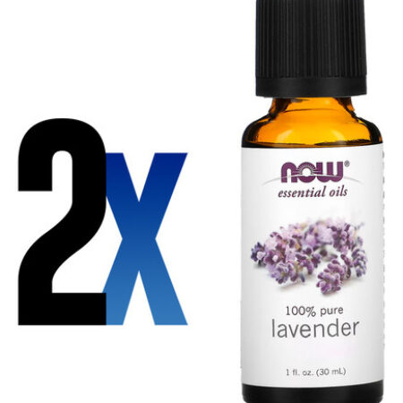 Óleo Lavanda 30ml Now Foods Essencial Puro Importado 2un - Imagem 2