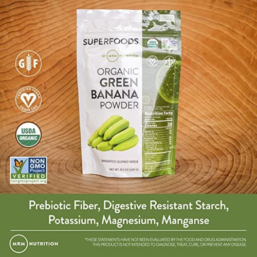 Mrm Nutrition Banana Verde Orgânica Em Pó | Superalimentos | - Imagem 3