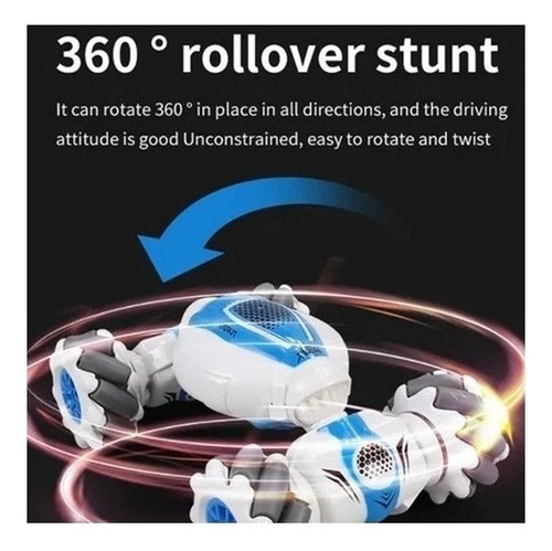Lazhu Lazhu Carro Stunt Rc Gestos De Mão Sensor Acrobático - Imagem 8