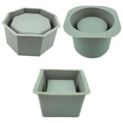 3 Peças/conjunto De Resina Epóxi, Vaso De Flores, Concreto