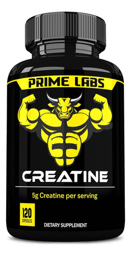 Cápsulas De Creatina Prime Labs - Pílulas De Monohidrato De