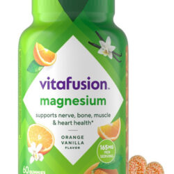 Suplemento De Goma De Magnésio Vitafusion, 60 Ct