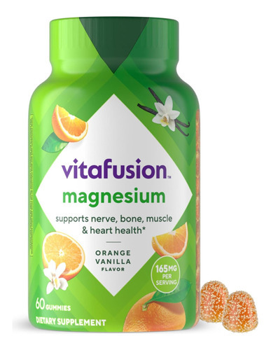 Suplemento De Goma De Magnésio Vitafusion, 60 Ct