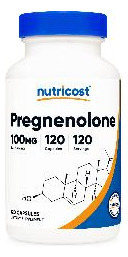 Suplemento Nutricost Pregnenolona 100mg 120 Cápsulas - Imagem 2