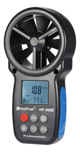 Holdpeak Hp-866b Mini Lcd Digital Anemômetro Velocidade Do V