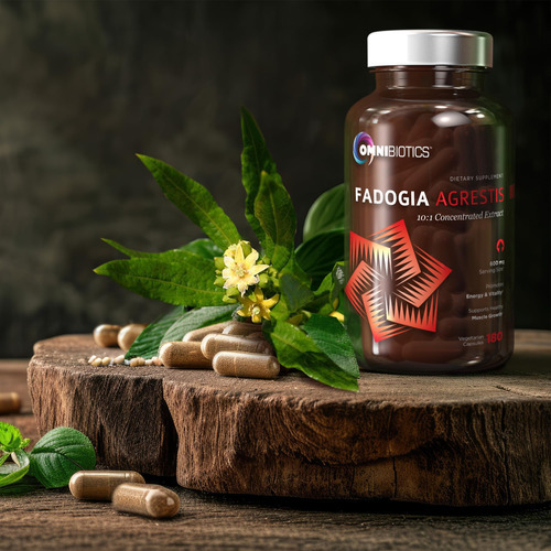 Omnibiotics Fadogia Agrestis 600 Mg Por Porção (180 Cápsulas - Imagem 4