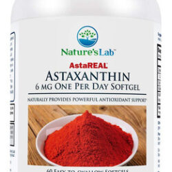 Natures Lab Astareal Astaxantina - 6 Mg De Antioxidantes Po