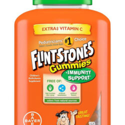Flintstones Gummies Vitaminas Das Crianças Com Suporte À Imu