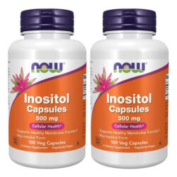 Inositol 500mg 100 Cápsulas (pacote Com 2)