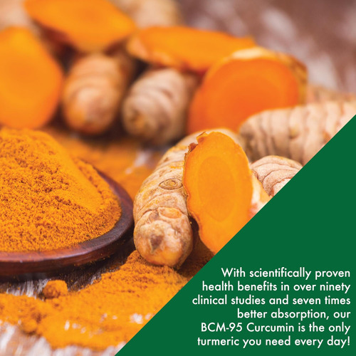 Saúde Através Da Nutrição Complexo De Curcumina 500mg | Como - Imagem 6