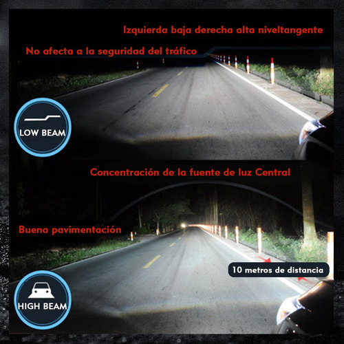 Para O Kit De Faróis Led Nissan Sentra 2011-2021 2022 H9 H11 - Imagem 9