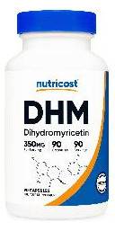 Suplemento Nutricost Dihydromyricetin (dhm) 350 Mg 90 Cápsul - Imagem 2