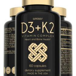 Cápsulas De Vitamina D3 K2 - Vitamina Diu E Vitamina K Mk7