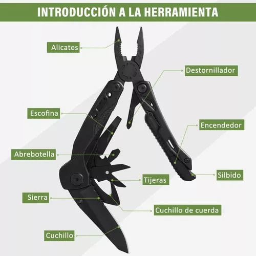 Ferramenta Multifuncional De Aço Inoxidável Para - Imagem 2