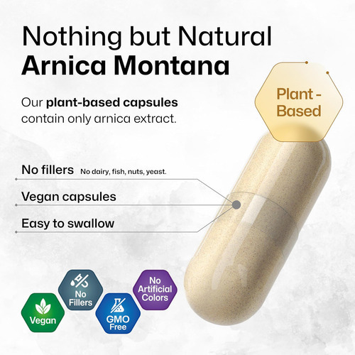Bio Krauter Cápsulas De Arnica Montana - Cápsulas De Arnica - Imagem 4