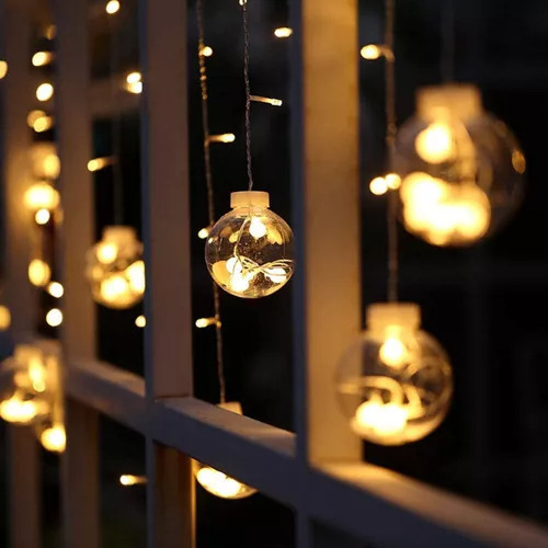 Cascata 126 Led Natal Decoração 8 Funções 110v - Imagem 3