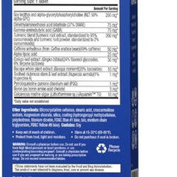 Suplemento Cerebral Nootrópico Focus Formula, Cápsulas Focus