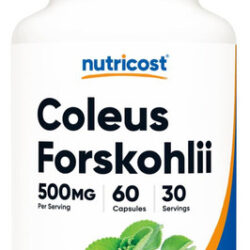 Nutricost Coleus Forskohlii 500mg, 60 Cápsulas - Fórmula De
