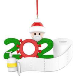 Enfeite De Árvore De Natal Personalizado: Papai Noel E Famíl