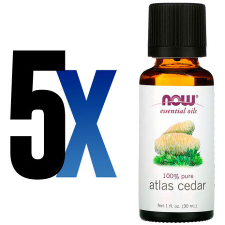 Óleo De Cedro Atlas Now Foods 30ml Puro Importado 5un - Imagem 2