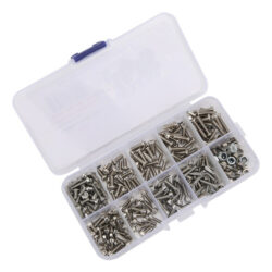 Kit De Parafusos De Aço Inoxidável Rc Car Adequado Para Trax