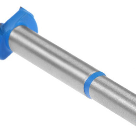 2 Broca Forstner 17mm Carburo De Tungsteno, Tope Filo Azul - Imagem 4