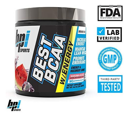 Bpi Sports Melhor Bcaa Com Energia - Bcaa Em Pó Saudável - M - Imagem 5