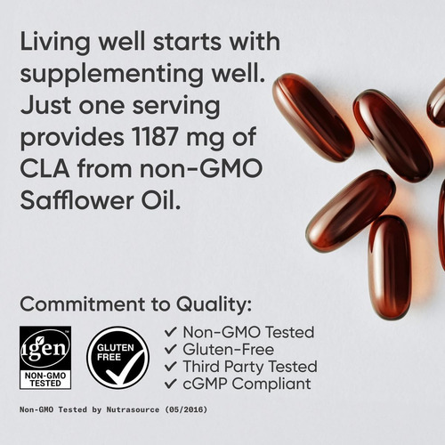 Sports Research Cla - 1250mg Com Ácido Linoléico Conjugad... - Imagem 4
