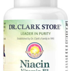 Dr. Suplemento De Clark Niacin (vitamina B3), 25mg, 100 Cáp
