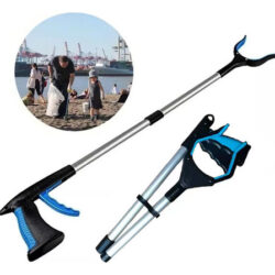Pegador Objetos 83cm Com Cabo Retrátil Para Uso Externo #g