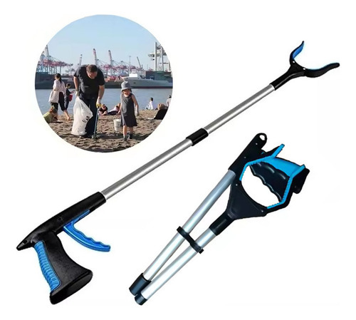 Pegador Objetos 83cm Com Cabo Retrátil Para Uso Externo #g