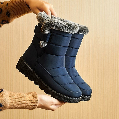Botas De Neve Impermeáveis Femininas De Inverno - Imagem 16