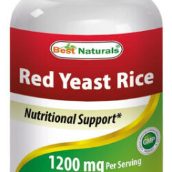 Best Naturals, Arroz Com Fermento Vermelho, Cápsulas De 600