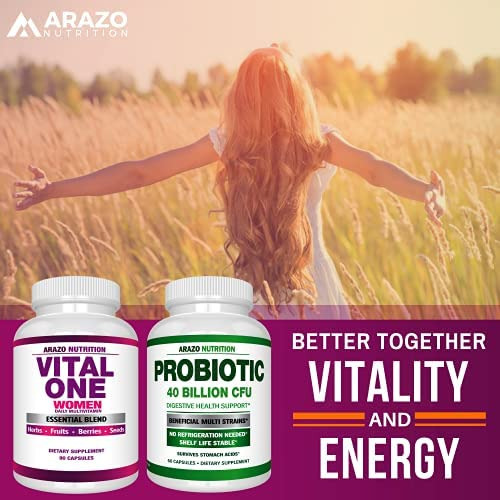 Arazo Nutrition Vital One Multivitamínico Para Mulheres - Su - Imagem 6