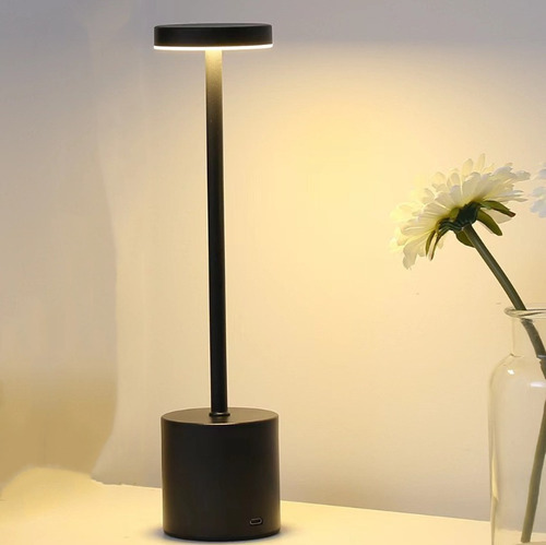 Lustre Sem Fio Conduzido Da Tabela Do Usb Do Metal Brilho - Imagem 6