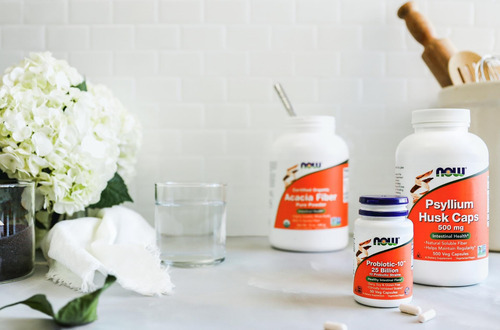 Now Foods Supplements, Psyllium Husk Caps 500 Mg, Projeto Nã - Imagem 6