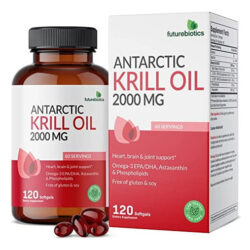 Óleo De Krill Antártico Futurebiotics 2.000 Mg Com Astaxant