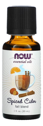 Mistura De Óleo Spice Cider Now Foods 30 Ml Importado