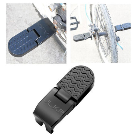 2 Peças Pedais Traseiros De Bicicleta Leves Pedaleira 10 Mm - Imagem 6