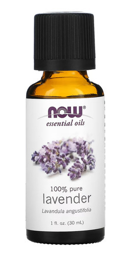 Óleo Lavanda 30ml Now Foods Essencial 100% Puro Importado