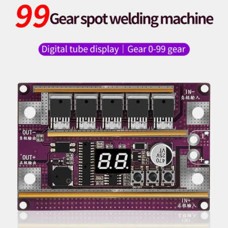 99 Engrenagens De Potência Ajustável Mini Pontos Máquina De - Imagem 4