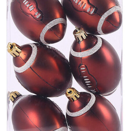 Decore A Árvore De Natal De 6 Cm Para Decoração De Futebol E - Imagem 7