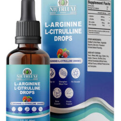 Niutrluxe L-arginina Cai Líquido | L-arginina Citrulina Cai