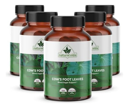 Pata De Vaca - Folhas De Pé De Vaca - 100 Cápsulas Vegetais - Imagem 5