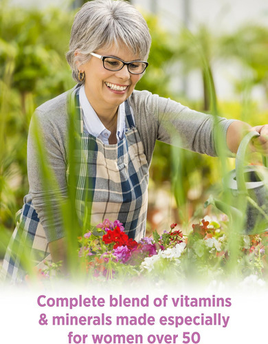 Multivitamínico Para Mulheres 50 Plus | 100 Cápsulas | Não-o - Imagem 4