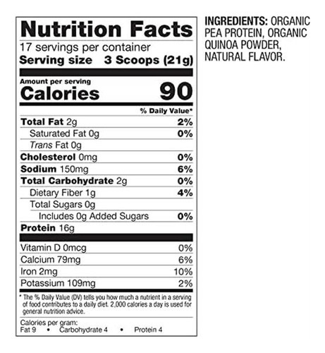 Proteína En Polvo Better Body Foods 360g - Imagem 6